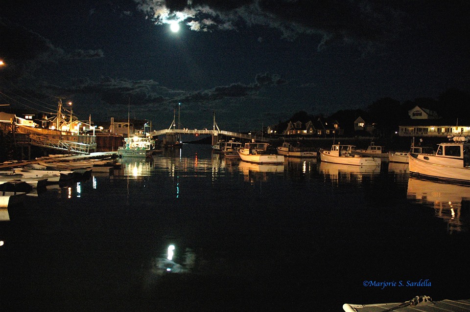 By the Light of the Moon ~ Ogunquit, Maine