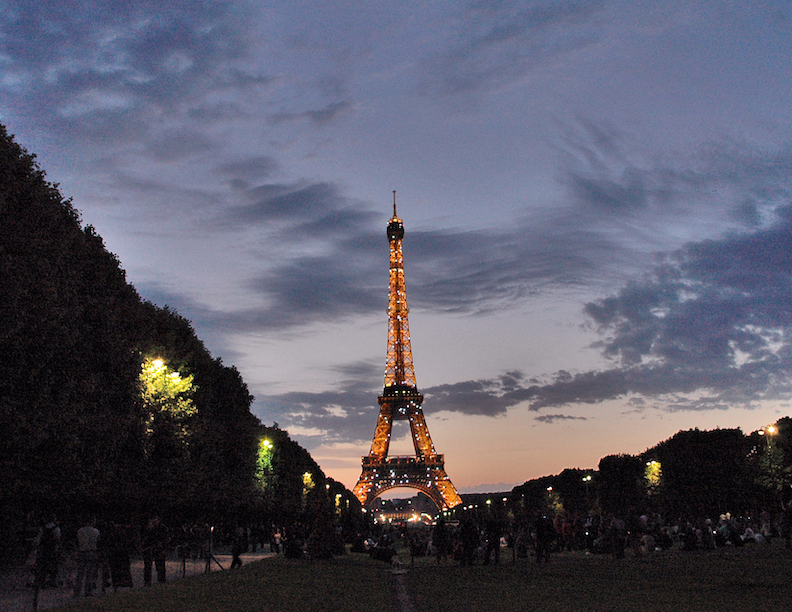 Eiffel Tower at Sunset ~ Paris, France